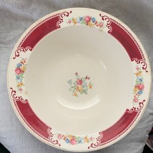 Homer Laughlin 9” Brittany Majestic serving bowl; vintage/antique